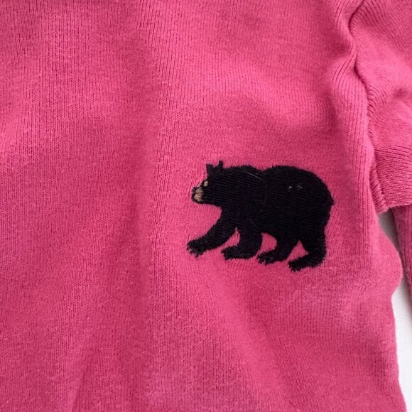 Little Blue House bear bum footless sleeper 3-6 months PJs Pink Yellow - Picture 5 of 11